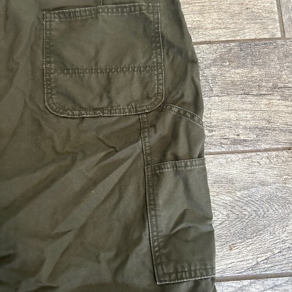 Workwear Carpenter Pants Old Navy Brand Olive Green 36x30 - Picture 5 of 6